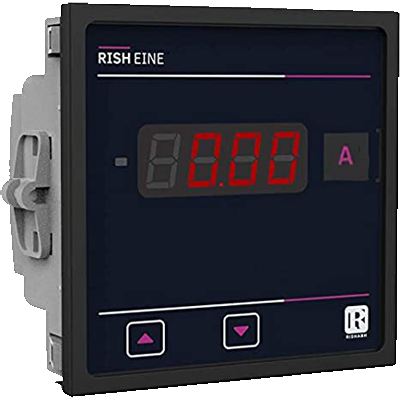 Rish Eine A 1P Digital Panel Meter AC Ammeter